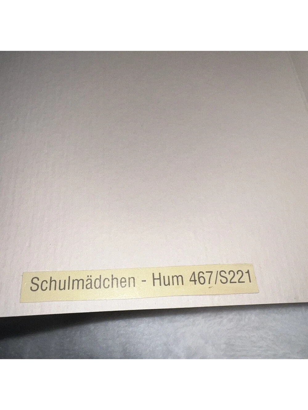 Set If 5 Hummel Raised 3D Cards